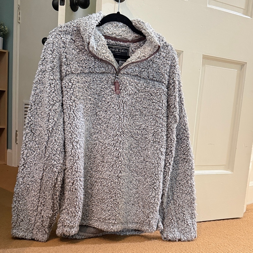 Super Soft True Grit American Outdoor Co Quarter Zip Jacket